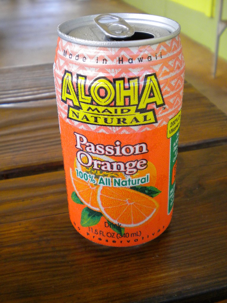 Aloha Maid Passion Orange drink